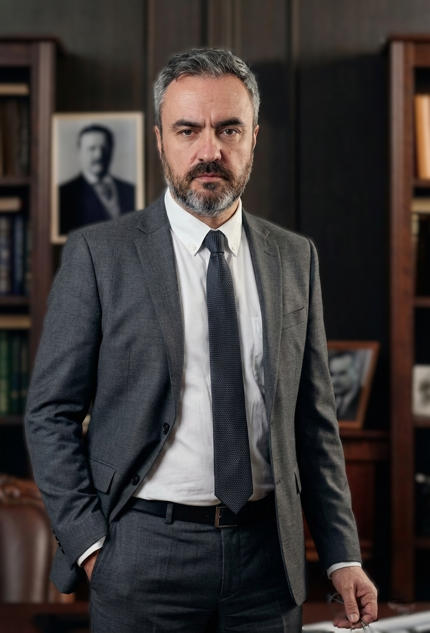 Portrait of Joseph Matthew Hajczinger, founder of Firegate and QuantumSabre.